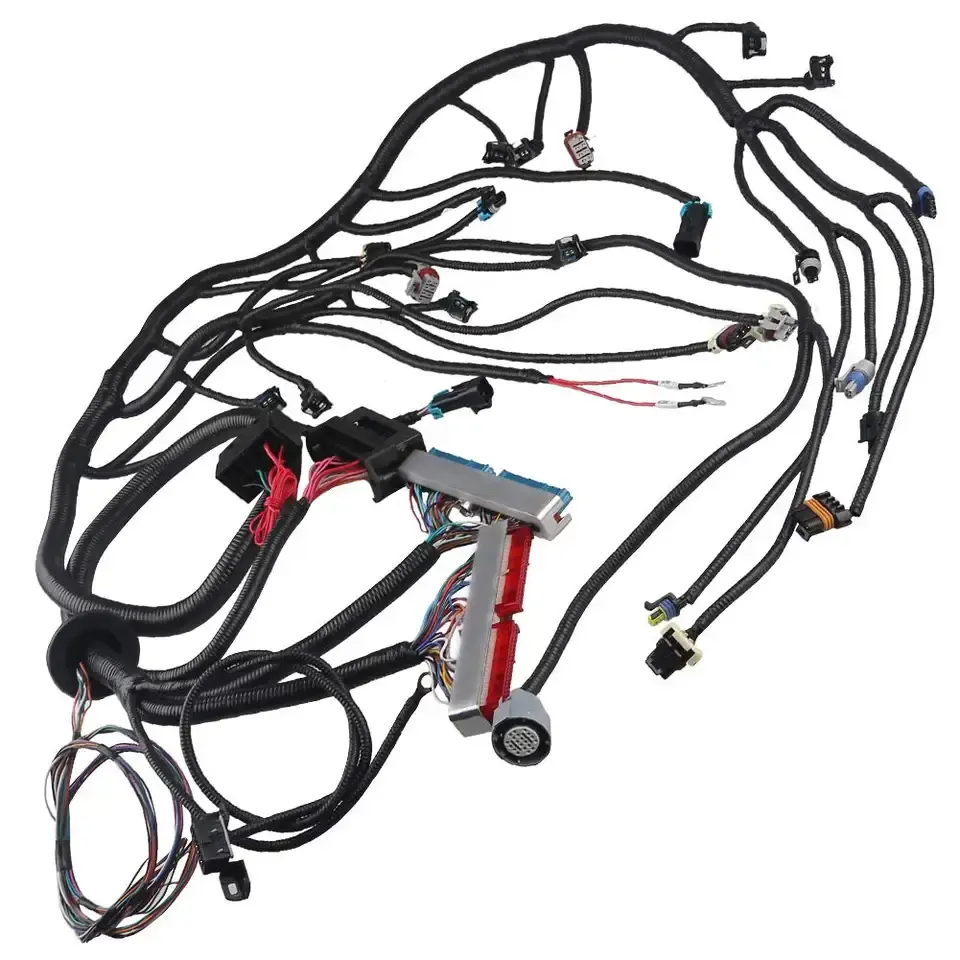 Excavator Engine Wiring Harness